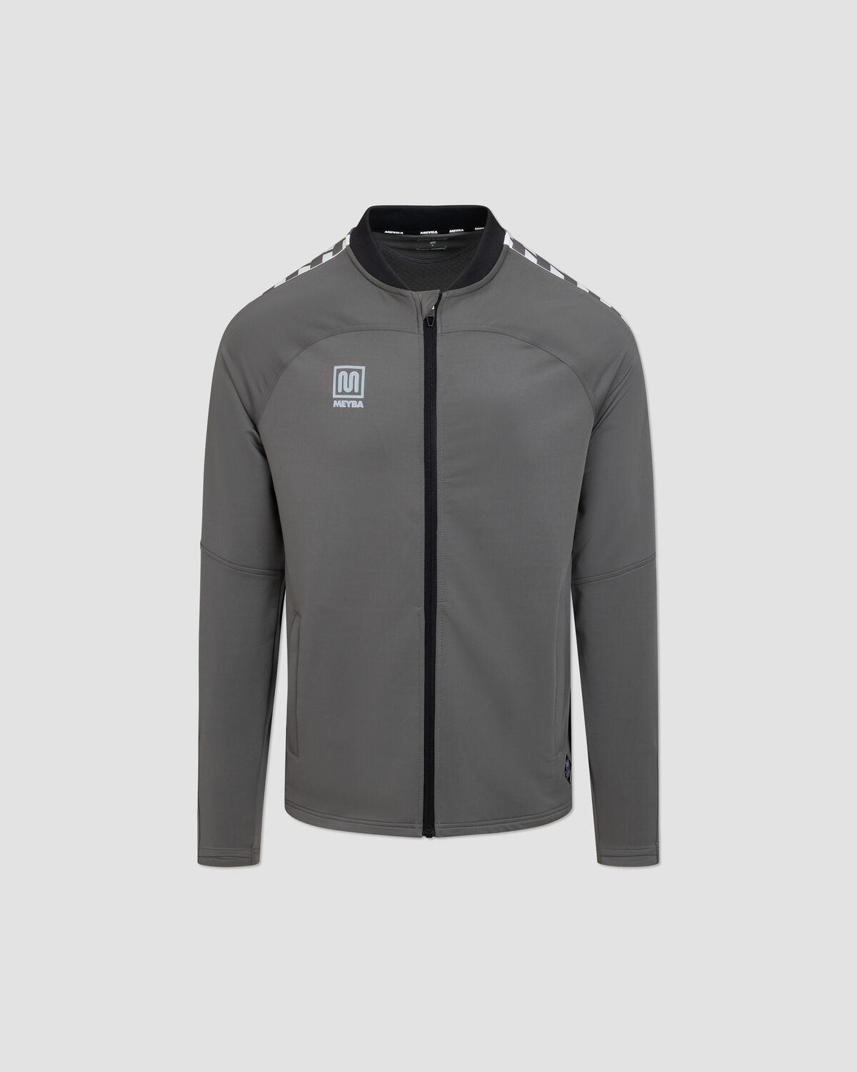 MEYBA Contact PTF Tracksuit, Charcoal/Black, hi-res